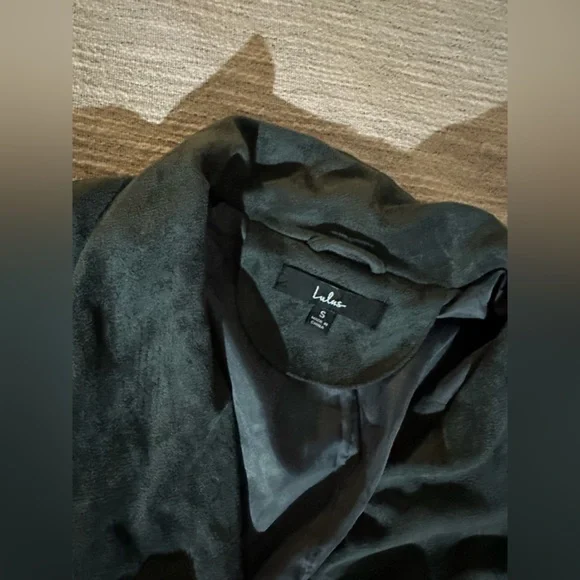 Lulu’s Vegan Suede Moro Jacket Small - Picture 3 of 15